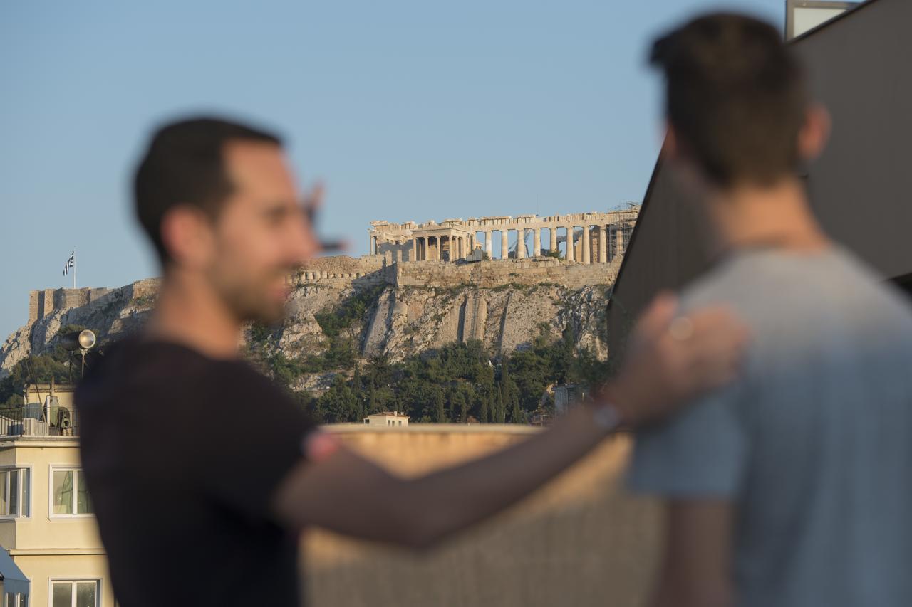 Monastiraki City Sleepbox- Unspoiled Athens Apartments Buitenkant foto